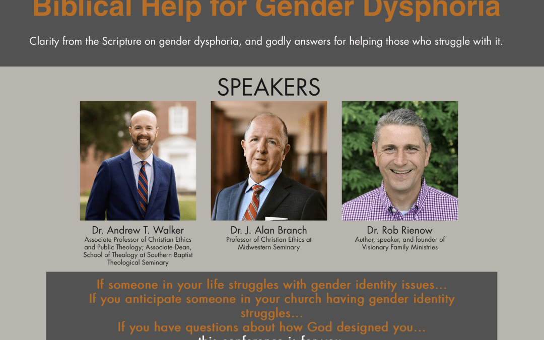 Biblical Help for Gender Dysphoria